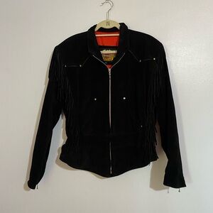 Harley Davidson leather coat women’s large